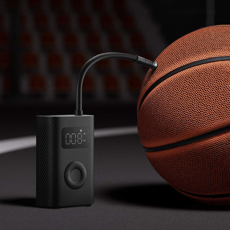 Mini Compressor de Ar Elétrico Portátil Xiaomi Encher e Calibrar Pneu