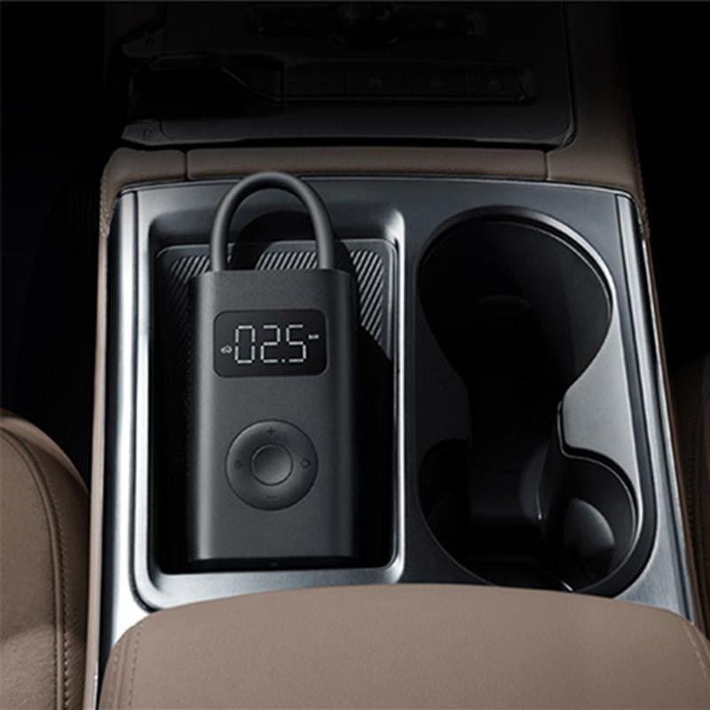 Mini Compressor de Ar Elétrico Portátil Xiaomi Encher e Calibrar Pneu
