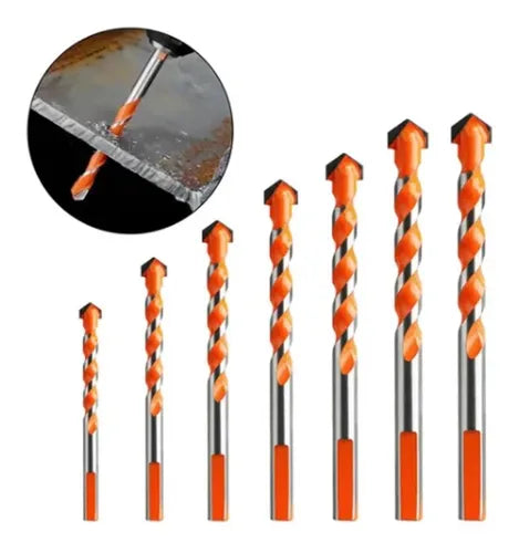Conjunto Completo de Brocas Diamantadas Super Drill para Perfuração Eficiente