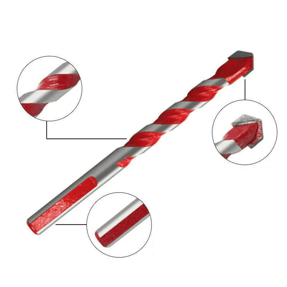 Conjunto Completo de Brocas Diamantadas Super Drill para Perfuração Eficiente