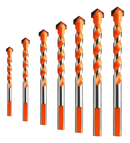 Conjunto Completo de Brocas Diamantadas Super Drill para Perfuração Eficiente