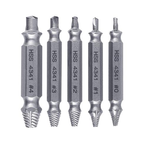 Conjunto de 5 Brocas Extratoras de Parafuso Ultra Resistente
