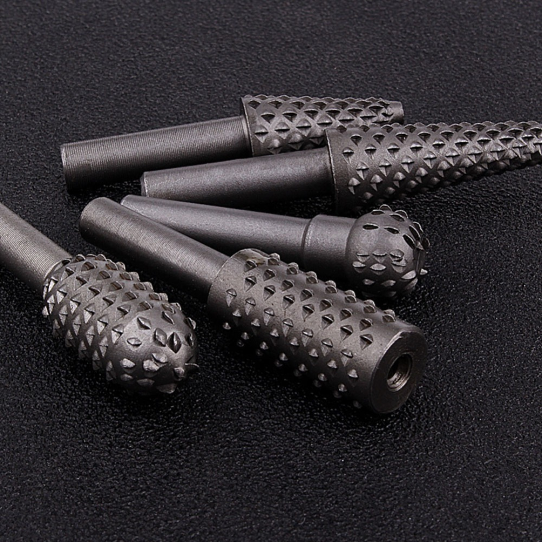 Conjunto de 5 Brocas Rotativas para Perfuração e Acabamento