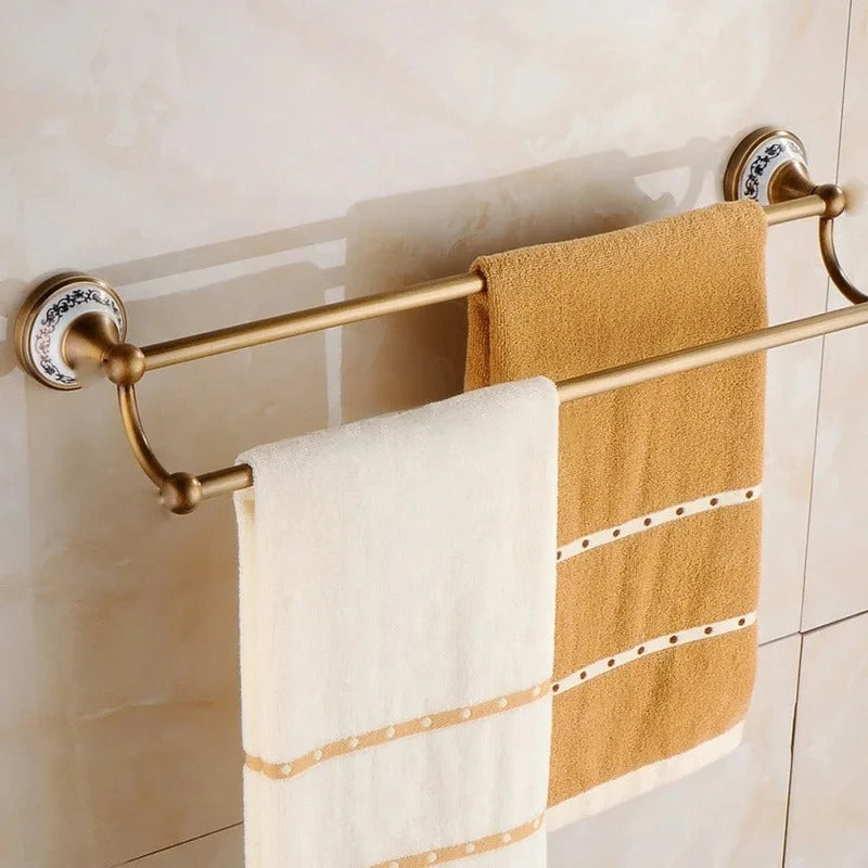 Conjunto de Acessórios de Banheiro Vintage - Decoração Clássica e Elegante