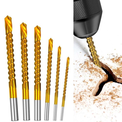 Conjunto de Brocas Diamante 6 Peças - Acessórios para Perfuração de Precisão