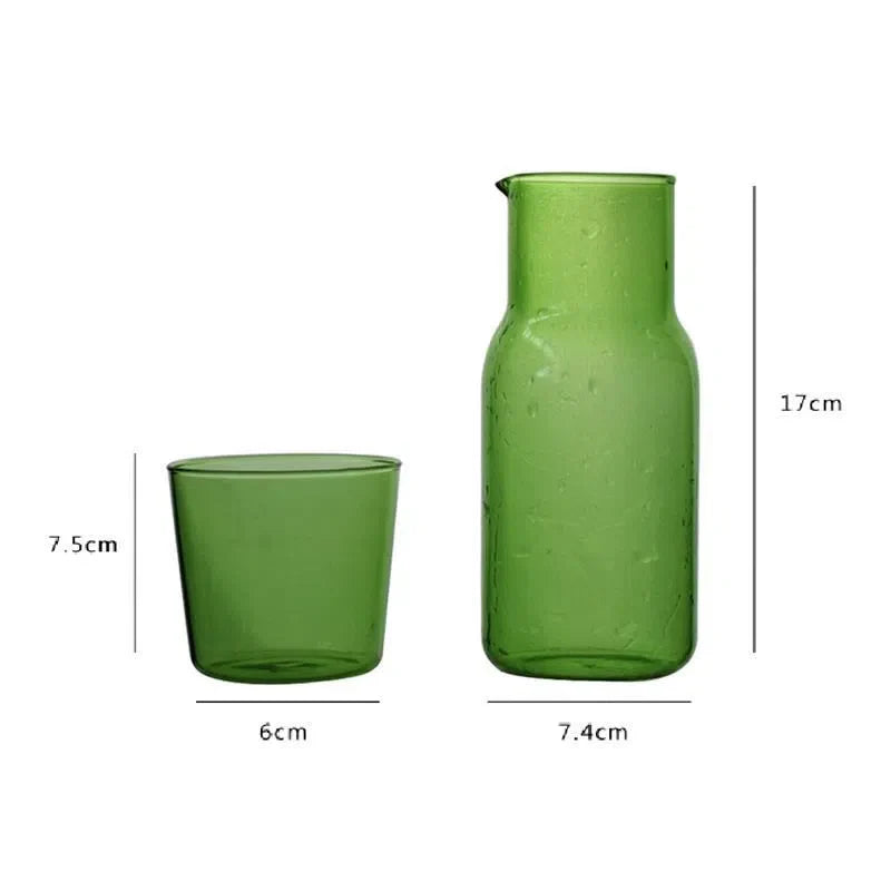 Conjunto de Jarra e Copo de Moringa - Coleção Arco-Íris