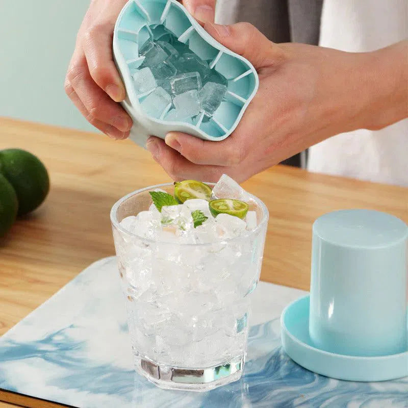 Copo Compacto para Fazer Gelo - Ideal para Bebidas e Coquetéis