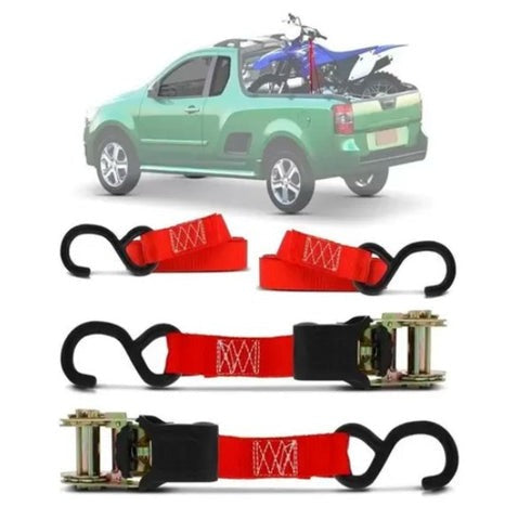 Correia com Catraca Automática Ultra Resistente - MaxGrip para Fixação Segura