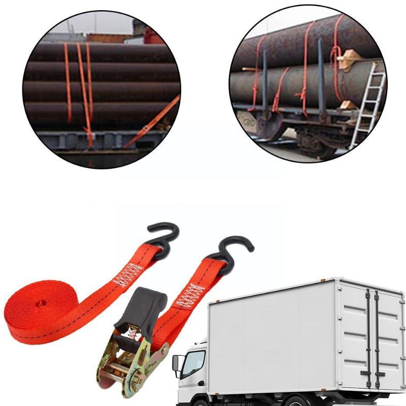 Correia com Catraca Automática Ultra Resistente - MaxGrip para Fixação Segura