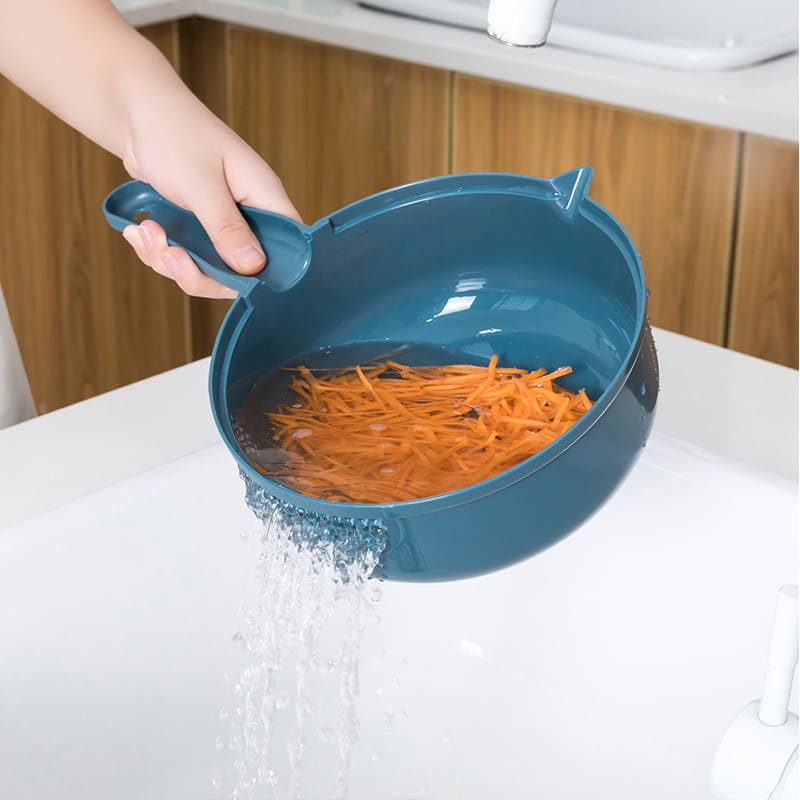 Cortador e Ralador Multifuncional de Legumes para Cozinha