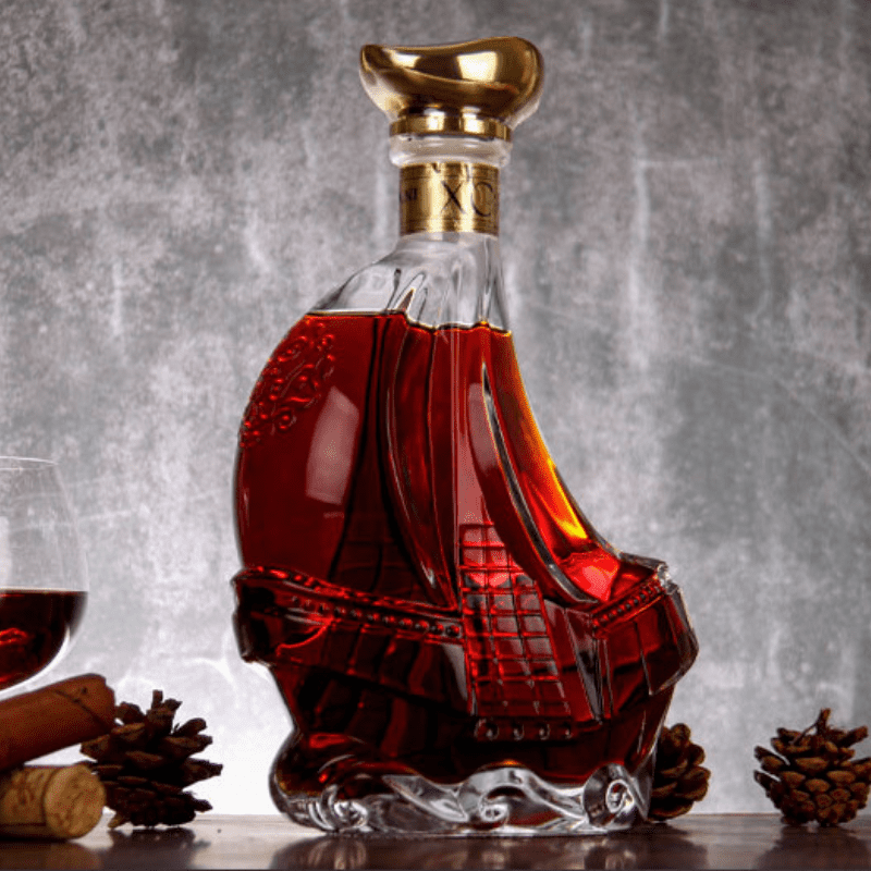 Decanter de Vinho e Whisky em Vidro Caravela para Bar em Casa