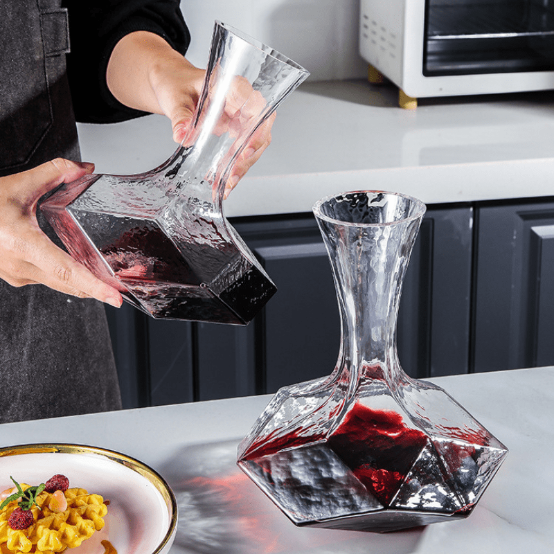 Decanter de Vinho e Whisky em Vidro Criativo para Bar em Casa