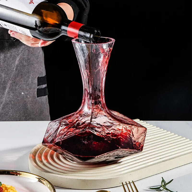 Decanter de Vinho e Whisky em Vidro Criativo para Bar em Casa