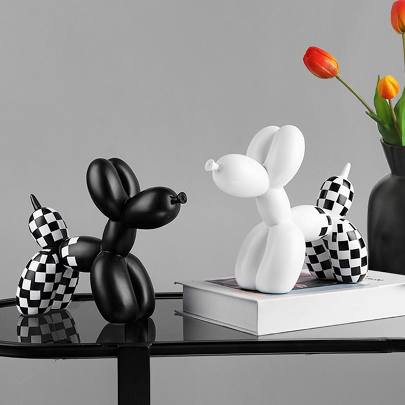 Decoração Criativa em Formato de Cão de Balão - Artigo de Decoração Exclusivo