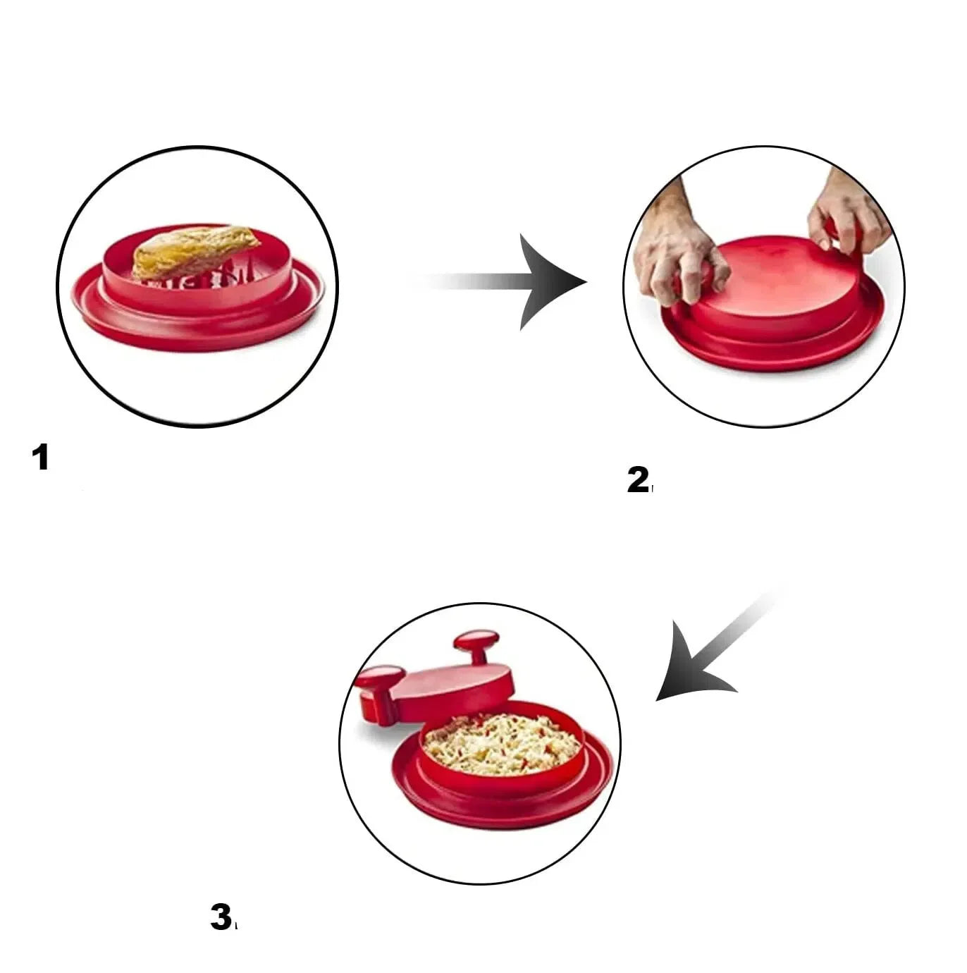 Desfiador de Carnes Manual para Cozinha - Ideal para Desfiar Carnes com Facilidade
