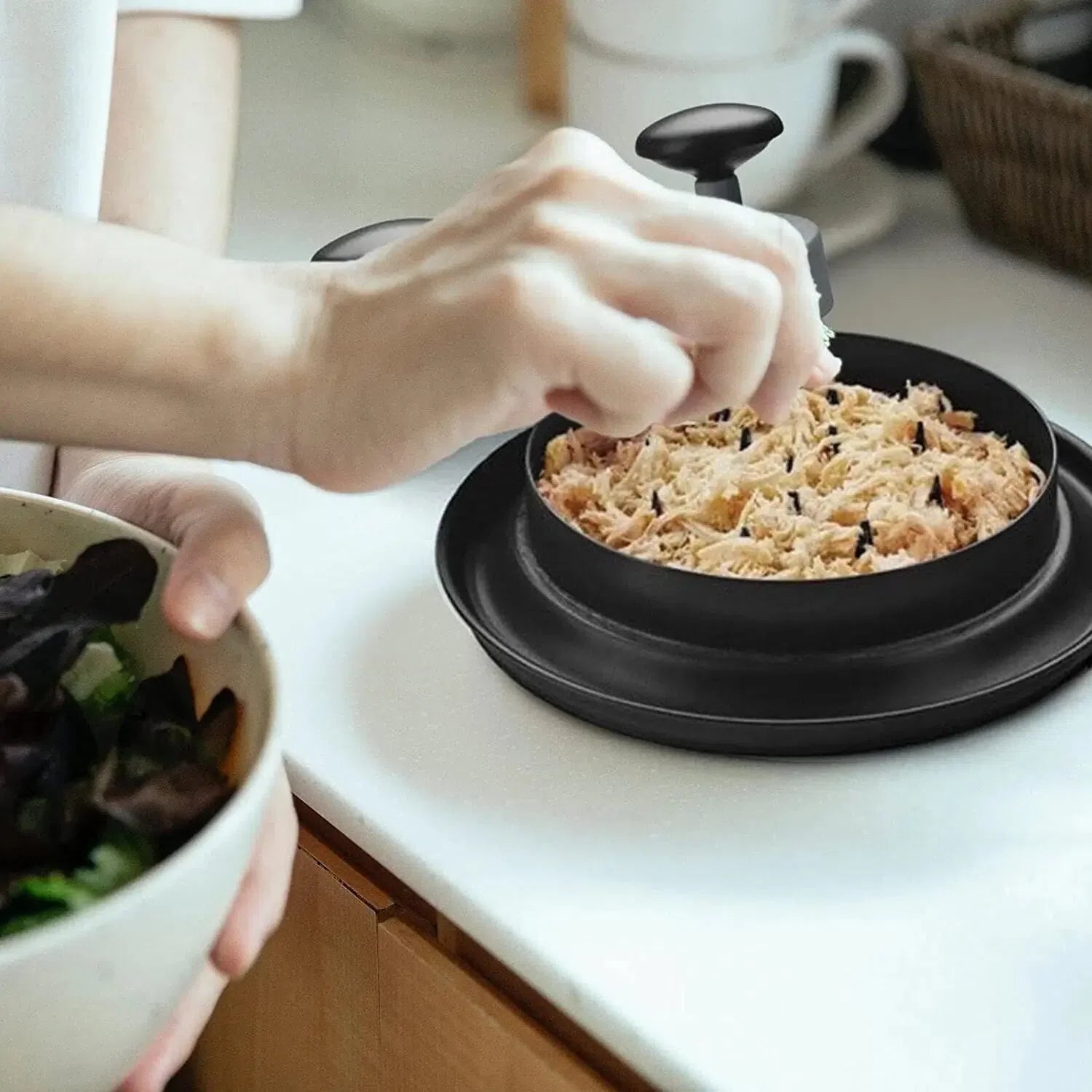 Desfiador de Carnes Manual para Cozinha - Ideal para Desfiar Carnes com Facilidade