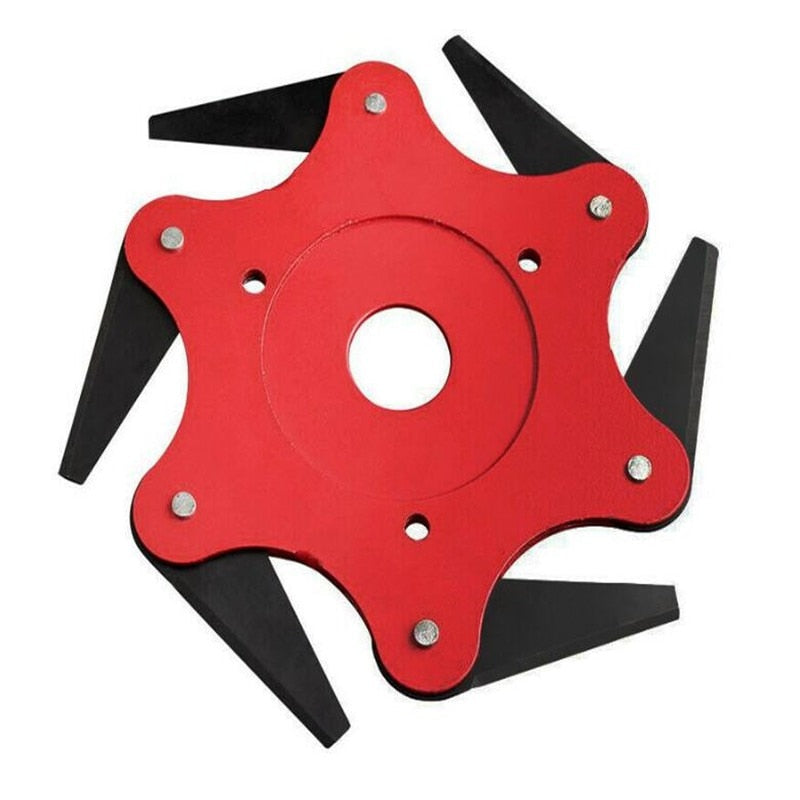 Disco de Corte Universal para Roçadeira com 6 Lâminas - Alta Performance