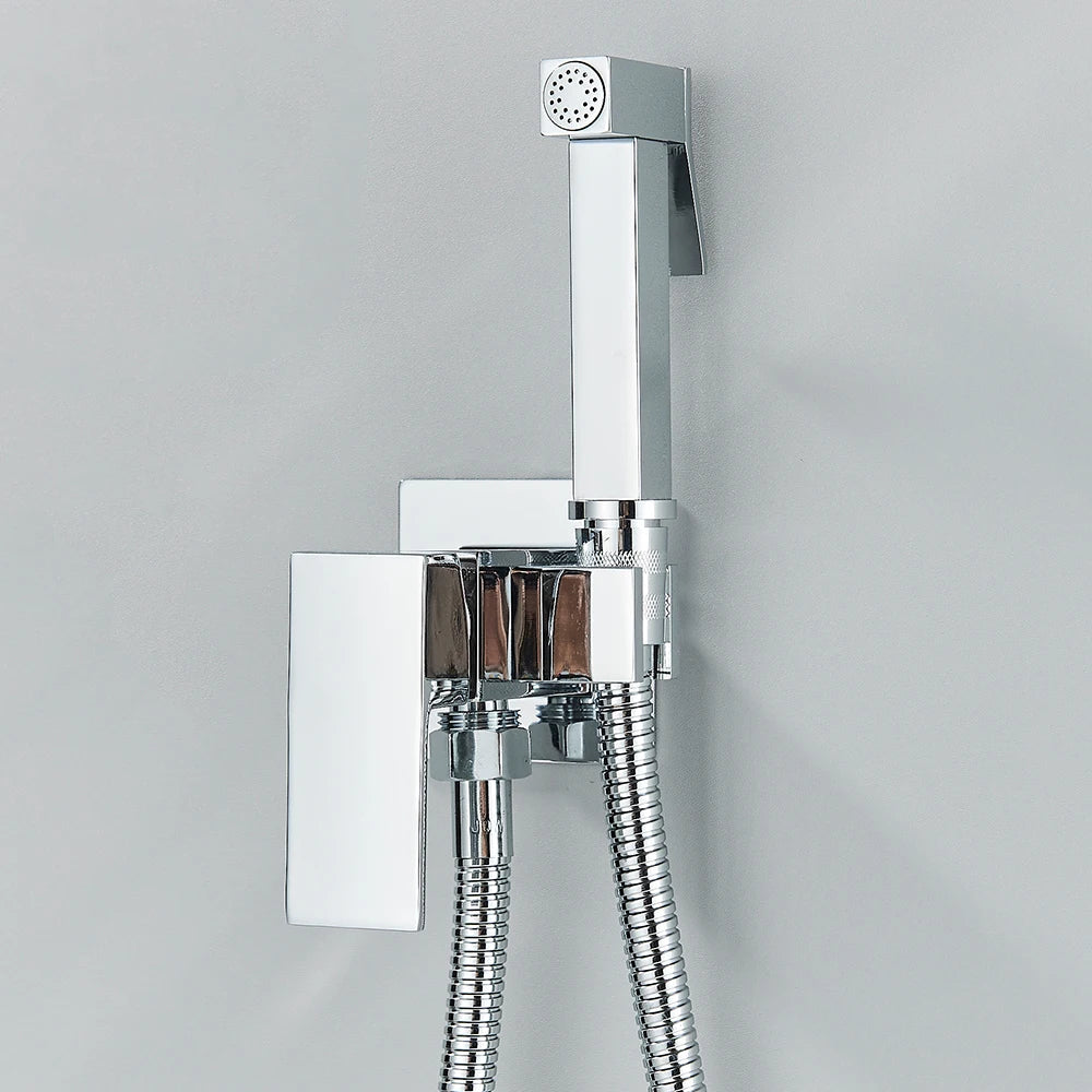 Ducha Higiênica com Água Quente e Fria para Banheiro Moderno - Equipamento de Banho Prático