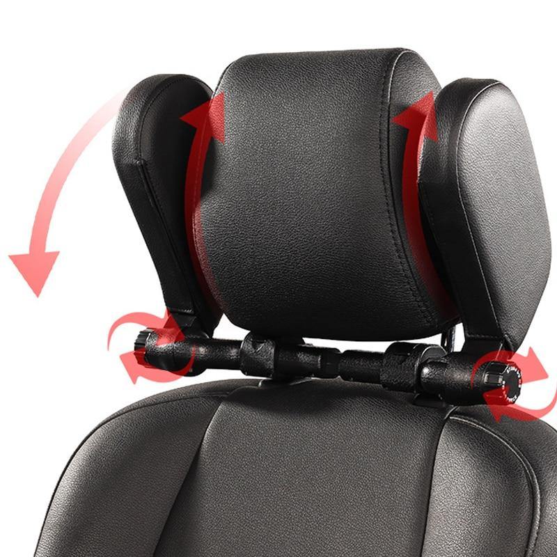 Encosto Lateral de Cabeça Ajustável para Veículos - Conforto e Segurança no Automóvel