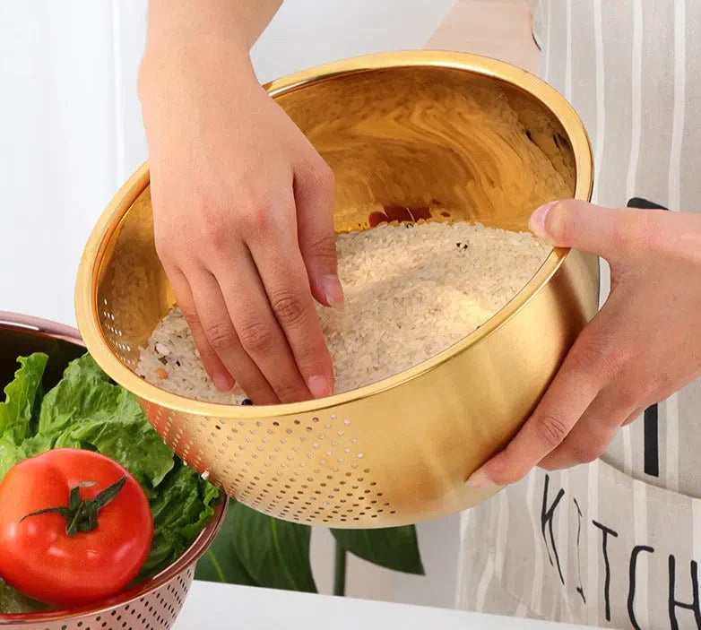 Escorredor de Louça em Aço Inoxidável - Utensílio de Cozinha Durável e Resistente