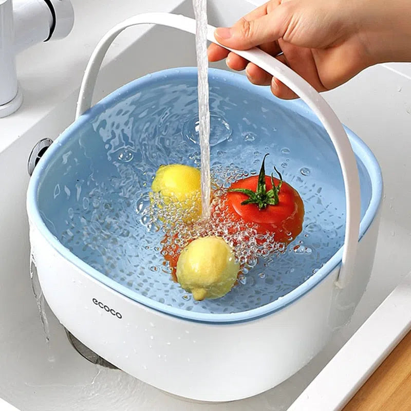Escorredor de Macarrão e Alimentos – Cesta de Cozinha com Design Prático