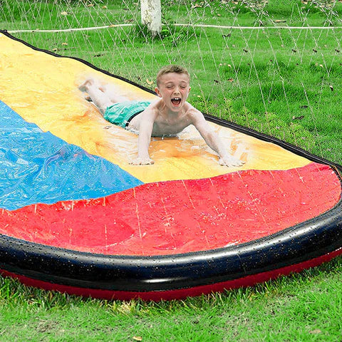 Escorregador Aquático Divertido com Jato de Água para Crianças