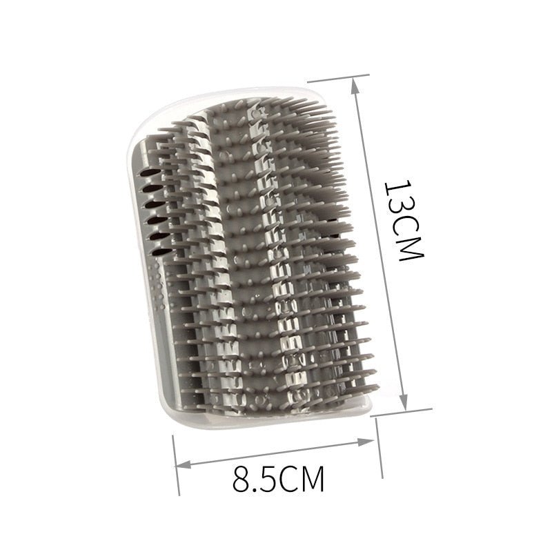 Escova Autoesfregante para Gatos - Acessório de Higiene e Cuidados