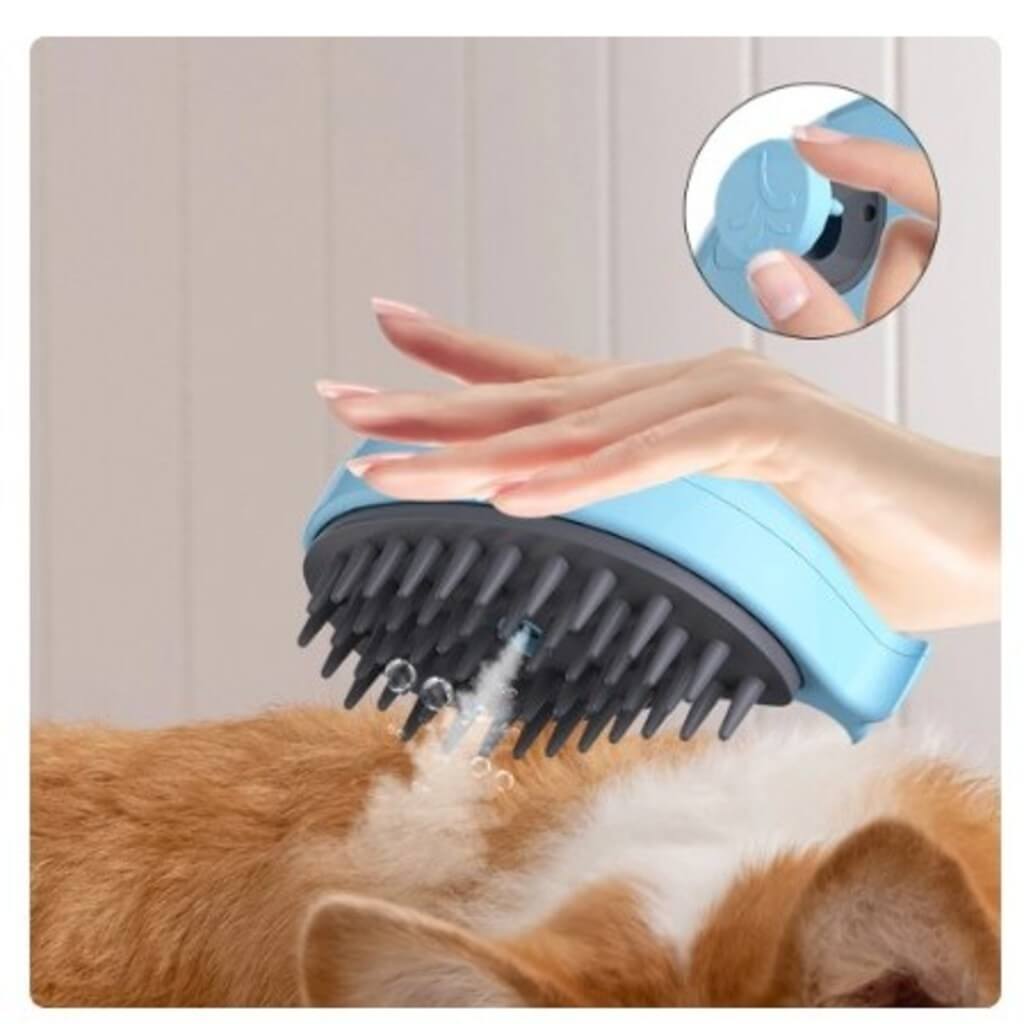 Escova a Vapor para Higiene de Cães e Gatos - Escova Pet Eficiente