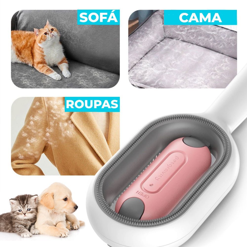 Escova de Limpeza a Vapor para Superfícies com Água