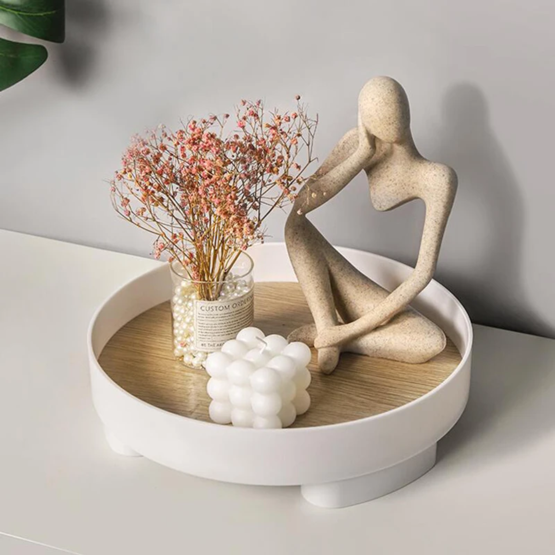 Estatueta Decorativa de Pensamento - Adorno para Casa