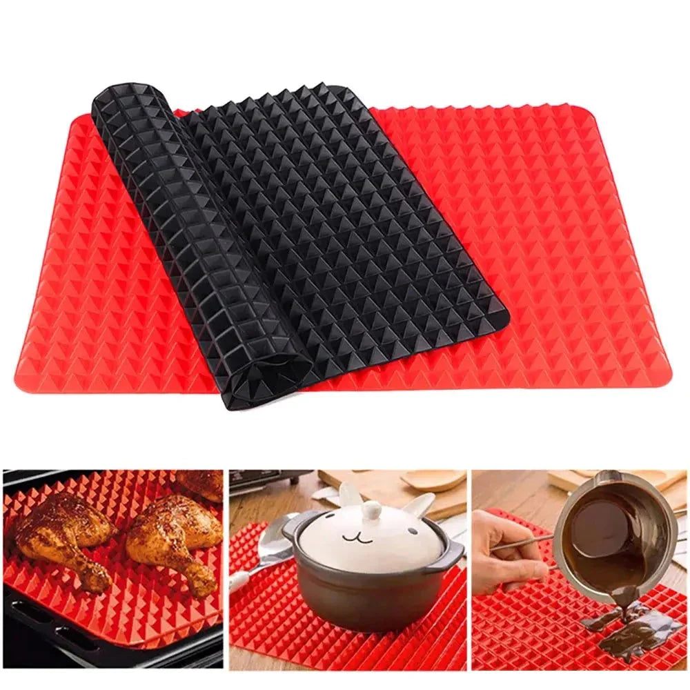 Esteira de Silicone Antiderrapante para Forno - Ideal para Cozimento e Assados