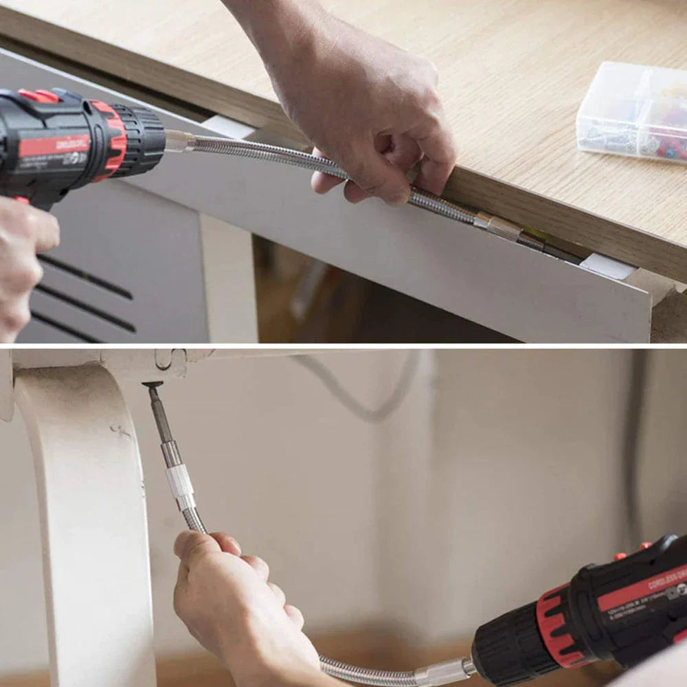 Extensor Flexível para Parafusadeira ProGrip - Acessório para Ferramentas
