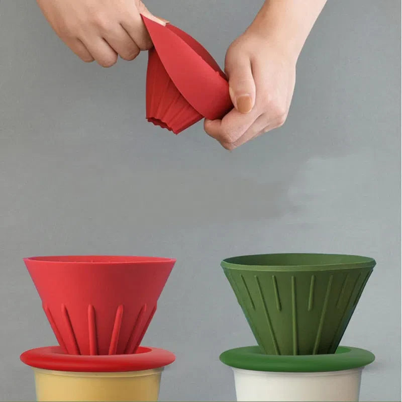 Filtro de Silicone para Bebidas - Opção com ou Sem Base