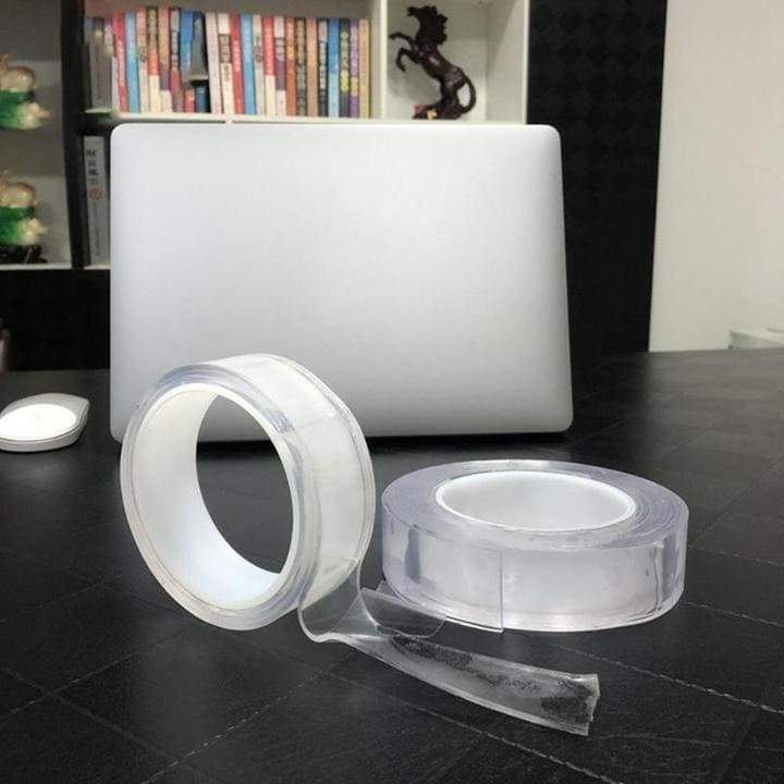 Fita Adesiva Dupla Face Impermeável - Ideal para Artesanato e Reparos