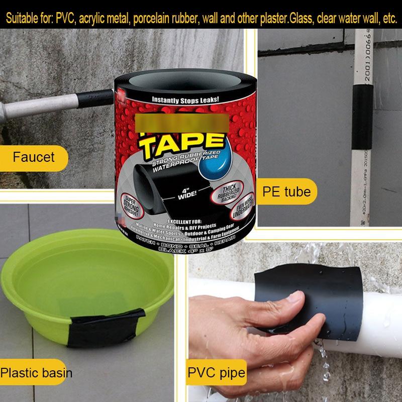 Fita Adesiva Multifuncional - Flex Tape para Reparos e Uso Geral