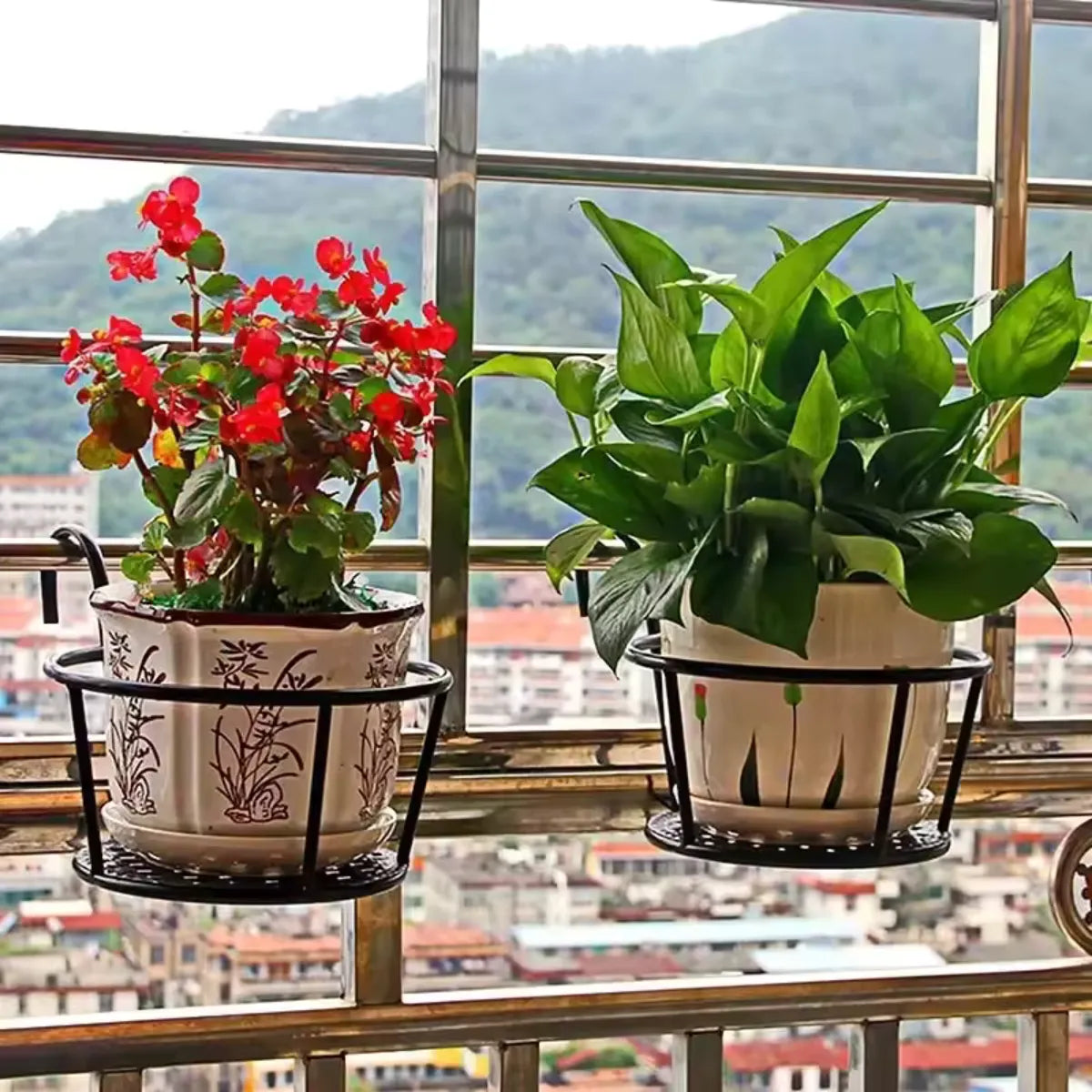 Suporte para vaso de plantas | Floreira Vertical+Brinde: Curso Completo de Jardinagem
