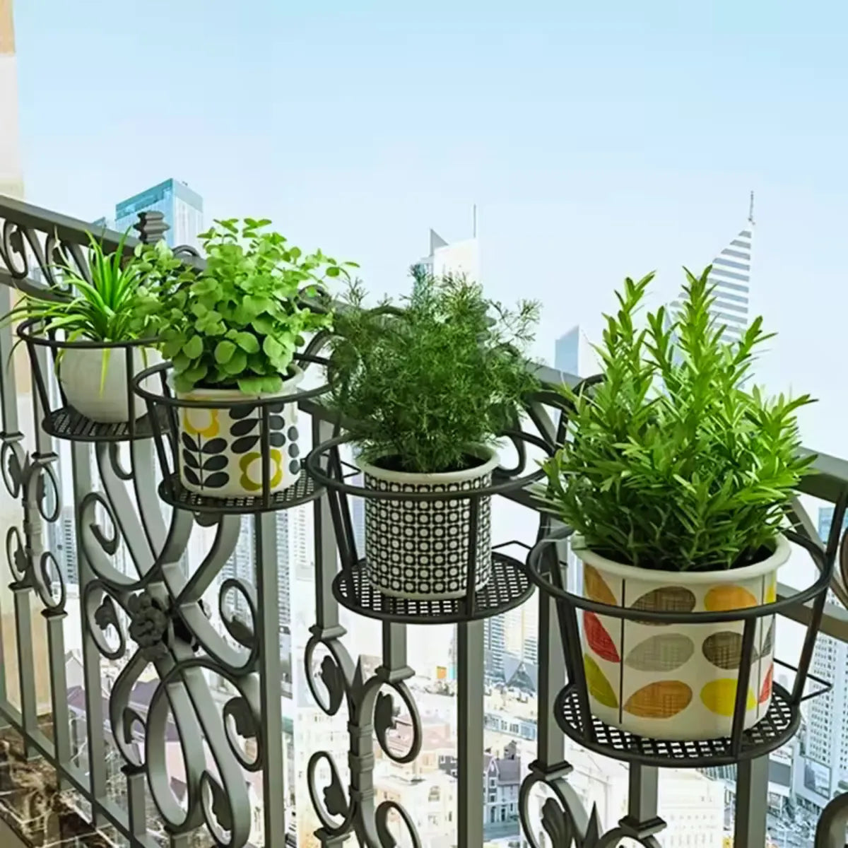 Suporte para vaso de plantas | Floreira Vertical+Brinde: Curso Completo de Jardinagem