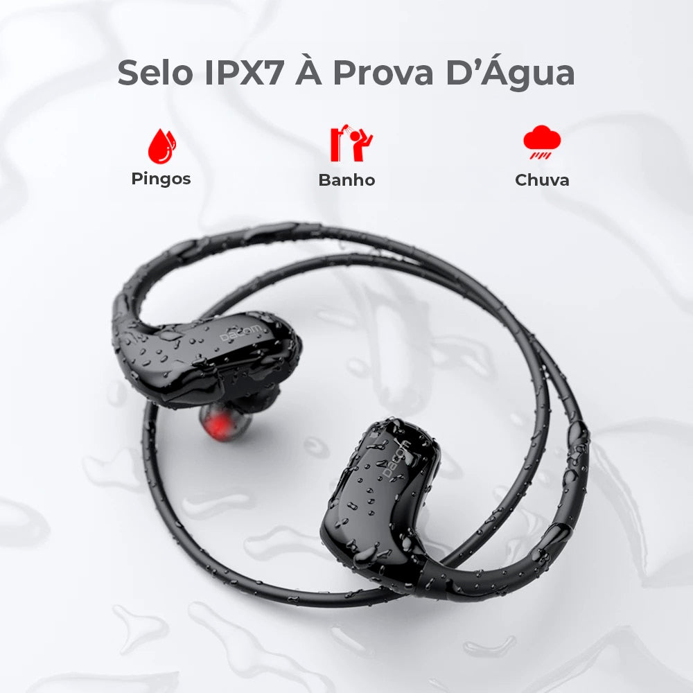 Fone Para Corrida Bluetooth Esportivo Dacom à Prova D'Água - Melhor Fone de Ouvido Para Corrida