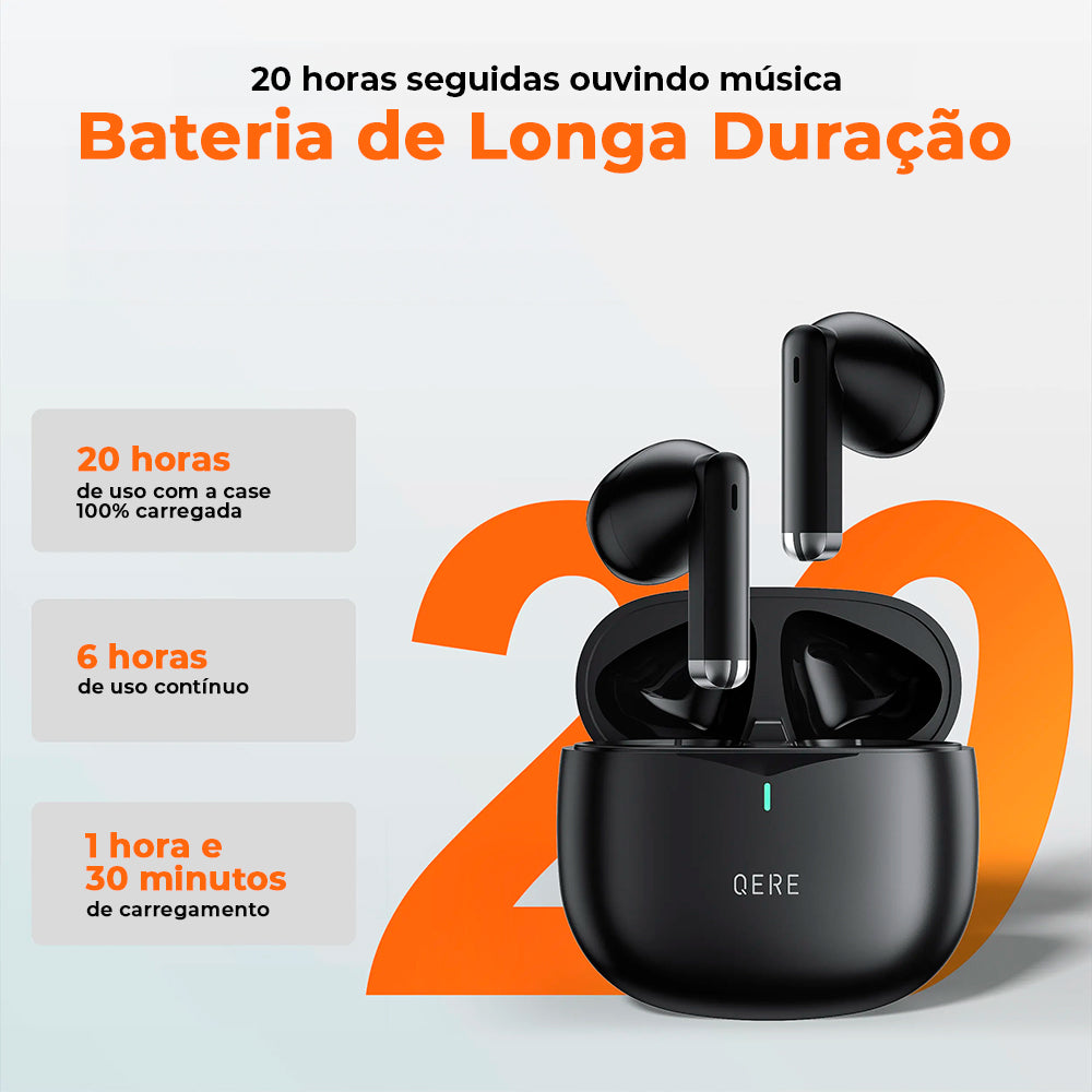 Fone de ouvido Bluetooth E28 com Bateria de Longa Duração - Conexão Sem Fio e Som de Alta Qualidade