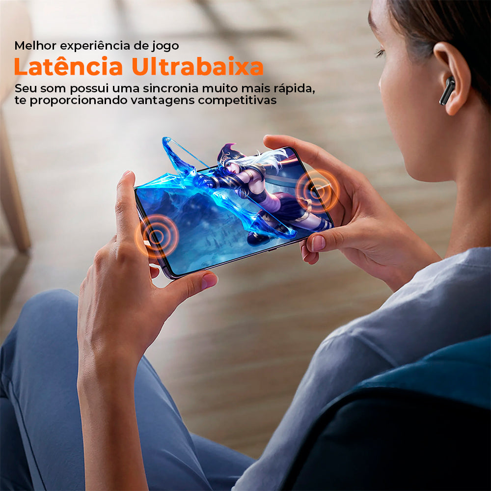 Fone de ouvido Bluetooth E28 com Bateria de Longa Duração - Conexão Sem Fio e Som de Alta Qualidade