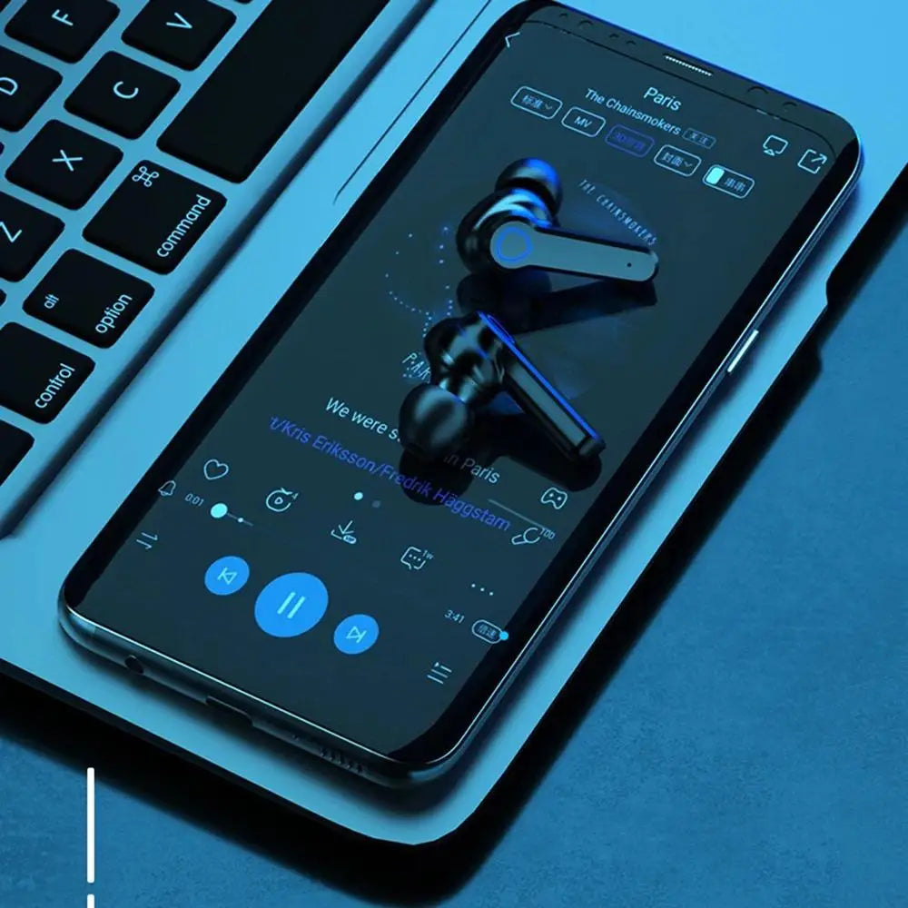 Fone Bluetooth In-Ear Headset M19 - Wireless Earbuds with Clear Sound and Comfortable Fit