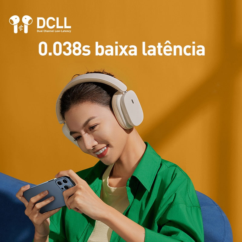 Headphone Fone de ouvido Bluetooth Baseus Bowie H1 True Wireless Original com Cancelamento Ativo