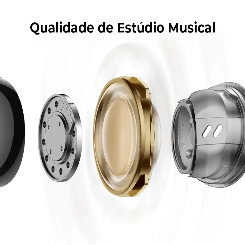 Fone de Ouvido Bluetooth Baseus Bowie M2 - Estéreo Sem Fio com Cancelamento de Ruído