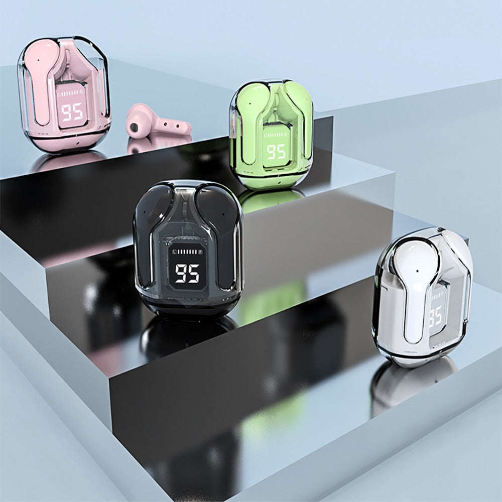 Fone de Ouvido Corrida TWS Sport T6 Bluetooth Com Cancelamento de Ruído