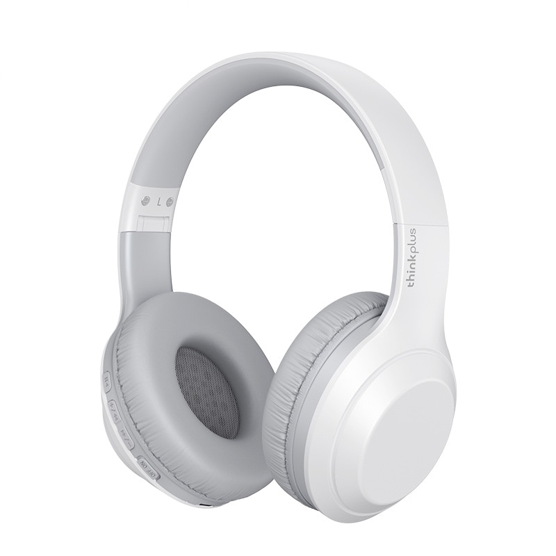 Headphone Fone de ouvido Bluetooth Branco True Wireless ThinkPlus TH10 com Cancelamento de Ruído