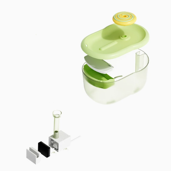 Fonte Bebedouro Automático para Gatos - Água Fresca e Filtrada