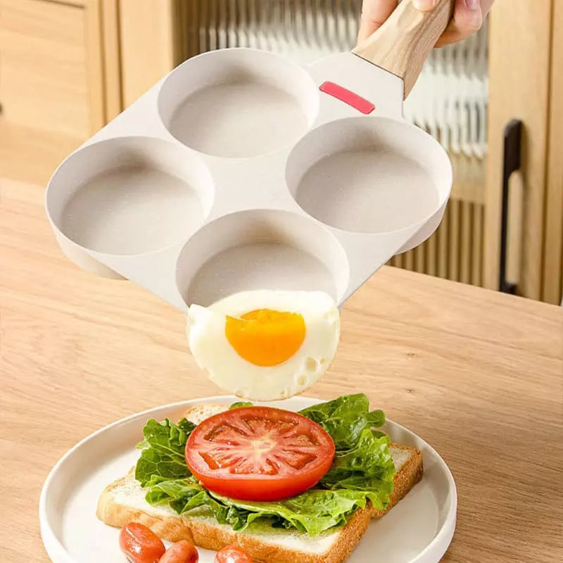 Frigideira Antiaderente 4 em 1 Não gruda nada - Utensílio de Cozinha Versátil
