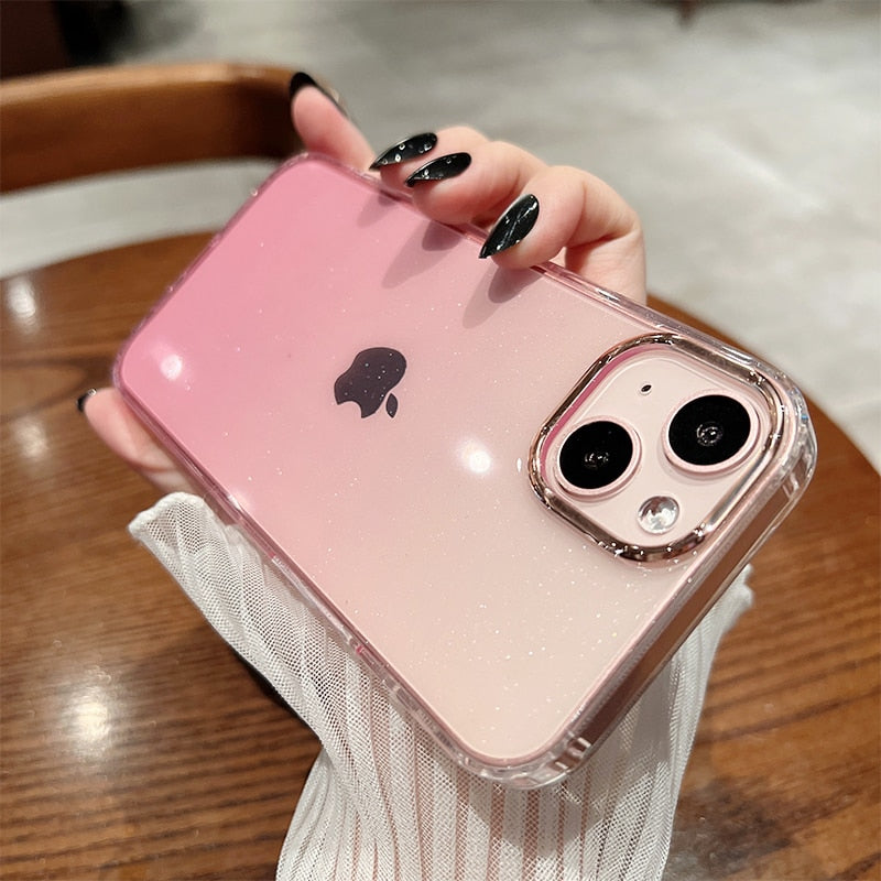 Capa para Celular Glamourosa para iPhone - Proteção Elegante e Estilo Moderno
