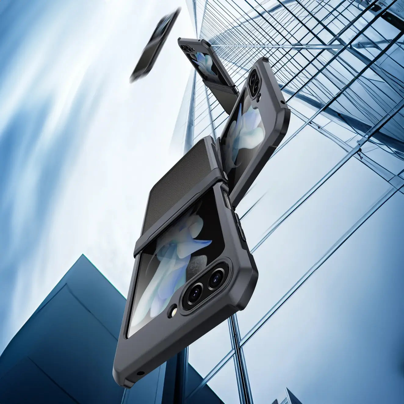 Capa para celular Samsung Z Flip Resistente a Impactos - Proteção Blindada