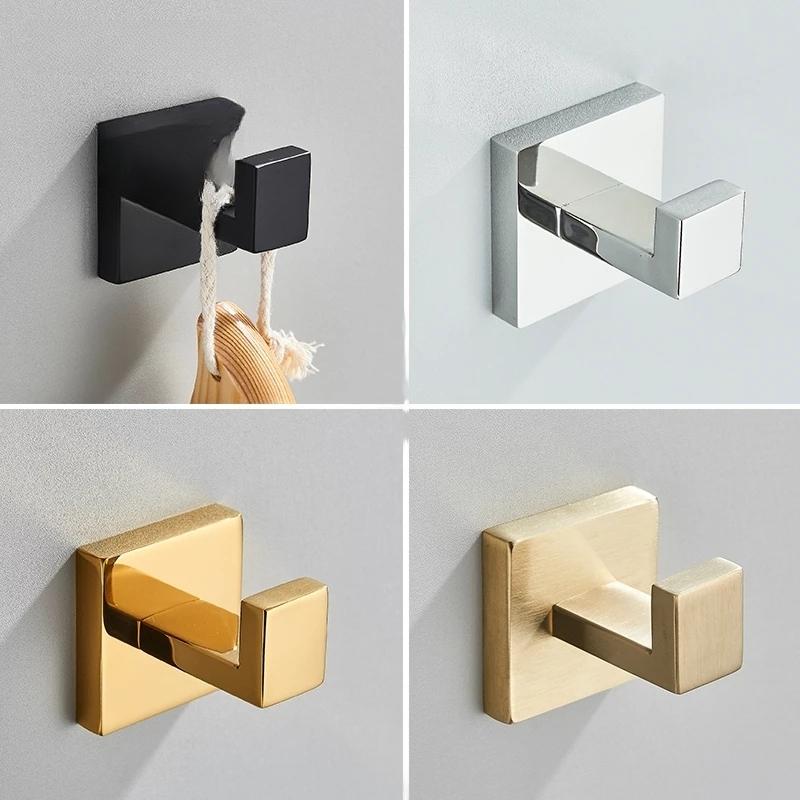 Ganchos de Banheiro em Aço Inox - Acessórios Duráveis para Banheiro